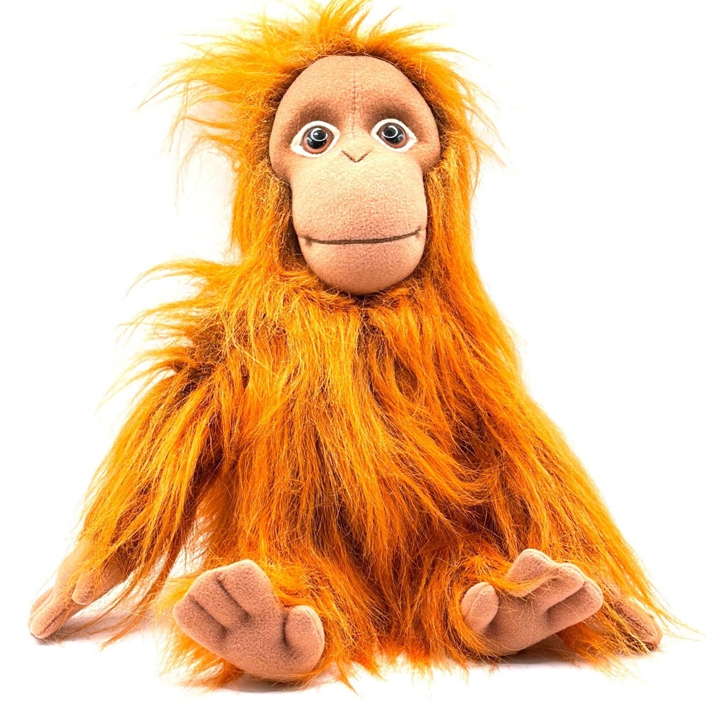 VTG 4K Polar Puff Special‎ Effects 11" Orangutan Plush Ringo Fluffy Toy 1994